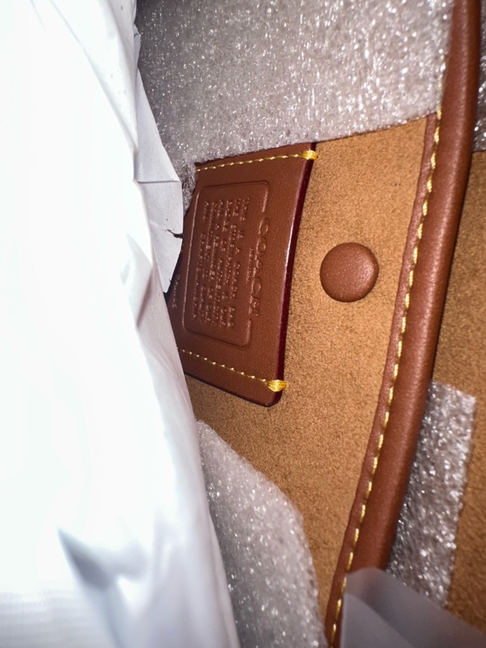 Coach Soft Empire Carryall 28 - Picture 8 of 15